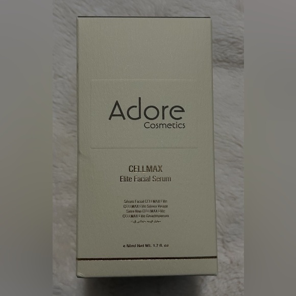 Adore Skincare Cellmax Elite Facial Serum New in Box